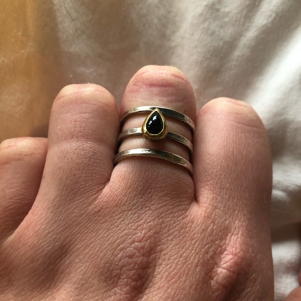 Waxing poetic ring